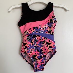 Freestyle by Danskin Girls Gymnastics leotard XS